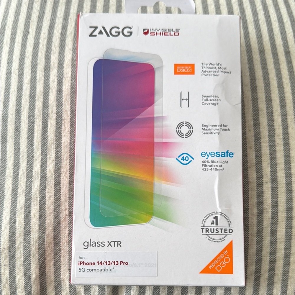 InvisibleShield Glass XTR Screen Protector - Multicolor